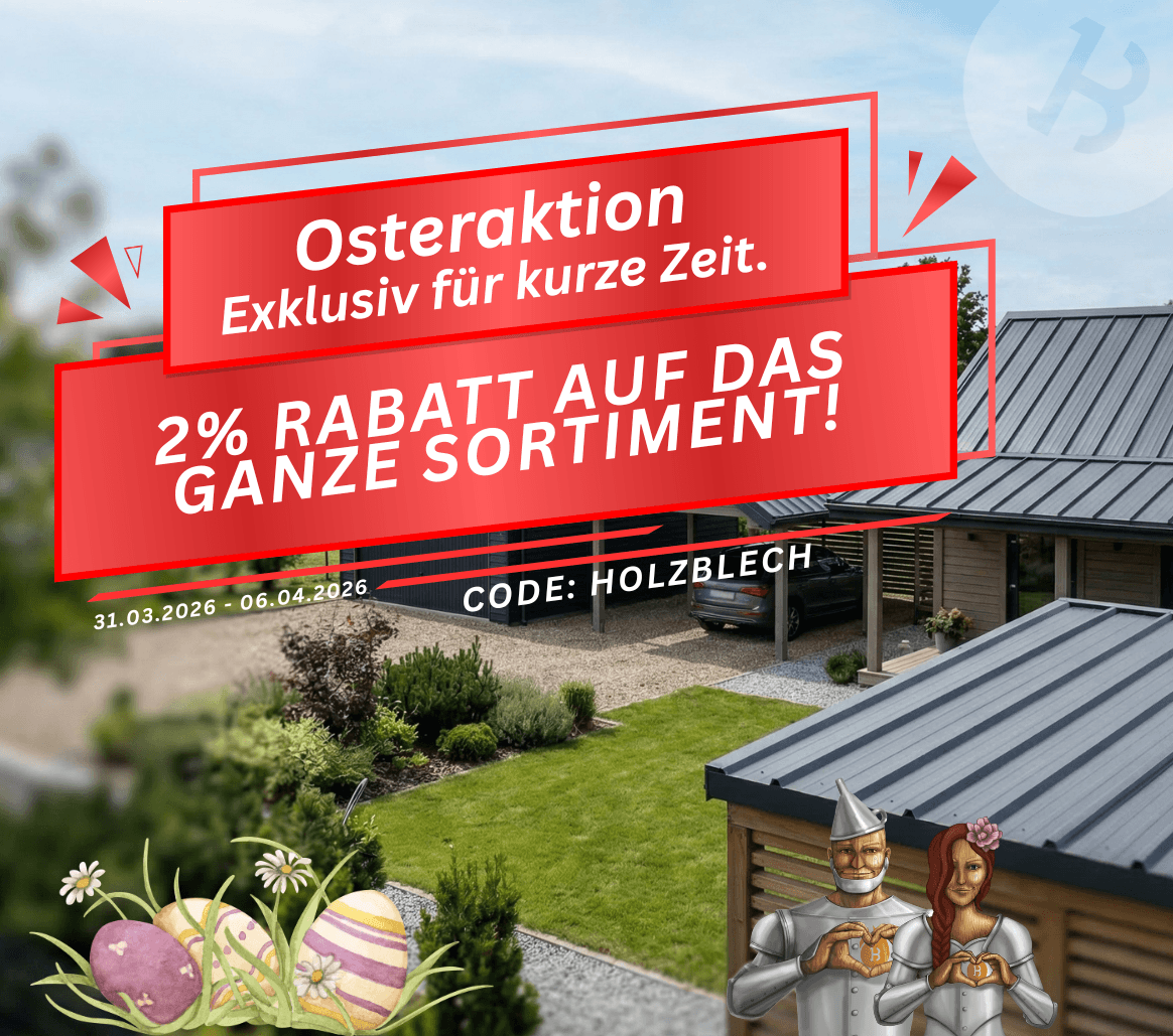 Osteraktion – 2% Rabatt auf das ganze Sortiment